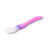 COLHER DE SILICONE FLEXIVEL ROSA - IBIMBOO