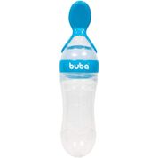 COLHER DOSADORA EM SILICONE AZUL - BUBA