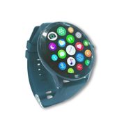 RELOGIO SMARTWATCH S58 MAX PROVA DAGUA AZUL - KHOSTAR