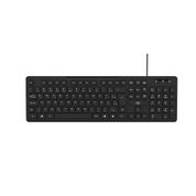 Teclado com Fio Soft Silence: Conexão USB, Teclas Silenciosas e Ajustáveis Multi - TC144 TC144