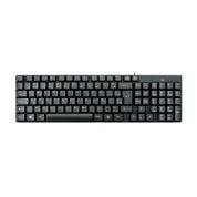 Teclado com Fio Compacto PS2 Cabo de 130cm Resistente Água Preto Multilaser - TC298 TC298