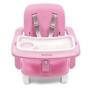 Assento Elevatório para Refeição Portátil Lollipop Rosa Multikids - BB474 BB474