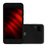 Smartphone Multi E 2 3G 64 (32+32) GB Wi-Fi Tela 5 pol. Dual Chip 1GB RAM Android 11 (Go edition) Processador Quad Core - Preto - P9219 P9219