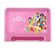 Tablet Princesas com Controle Parental 4GB RAM + 64GB + Tela 7 pol + Case + Wi-fi + Android 13 + Quad Core Multi - NB418 NB418