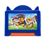 Tablet Patrulha Canina Chase com Controle Parental 4GB RAM + 64GB + Tela 7 pol + Case + Wi-fi + Android 13 + Quad Core Multi - NB421 NB421