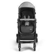 Carrinho de passeio para bebê Multikids 0-15kgs c/ berço Moises Beyond Preto - BB429OUT [Reembalado] BB429OUT