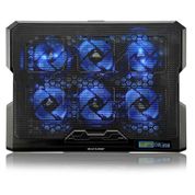 Cooler Para Notebook Com 6 Fans Led Azul Hexa Cooler - AC282X [Reembalado] AC282X