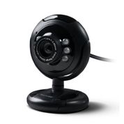 Webcam Standard 480p 30Fps Led Noturno c/ Botão Snapshot Microfone Conexão Usb Preto - WC045X [Reembalado] WC045X