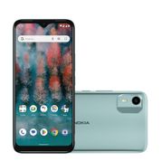 Smartphone Nokia C12 4G 64 GB + Até 4 GB RAM* Tela 6,3" HD+ Câmera com IA Android Desbloqueio Facial Cinza - NK121OUT [Reembalado] NK121OUT