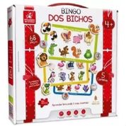 Jogo Bingo Dos Bichos Novo - Brincadeira de Criança