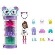 Polly Pocket Conjunto Closet Giratório Panda Hkw05