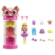 Polly Pocket Conjunto Closet Giratório Cachorro Hkw06