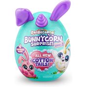 Rainbocorns - Coelho Pelúcia Bunnycorn Surprise com 4 Surpresas - Série 2 - Fun