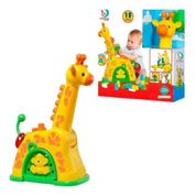 Baby Land - Girafa de Atividades Amarela com 15 Blocos - Cardoso