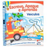 Livro - Escreva, Apague e Aprenda - Veículos