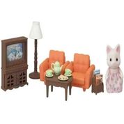 Sylvanian Families - Conjunto Sala de Estar com Irmã Gato Primavera