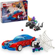 76279 Lego Marvel - Carro de Corrida do Homem Aranha e Duende Verde Venom