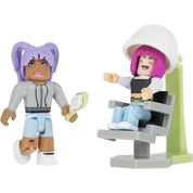 Roblox - Game Pack Celebrity com 2 Figuras - Brookhaven: Hair & Nails - Sunny