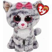 Beanie Boos Grande - Kiki Gata Cinza