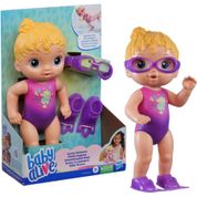 Baby Alive - Boneca Bebê Piscina - Loira F8140 - Hasbro