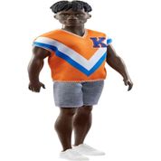 Boneco Ken Fashionistas - Negro - Camiseta Laranja Hpf79