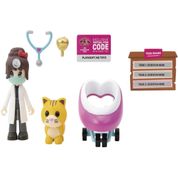 Adopt Me - Pack com 2 Figuras - Amigos e Pets - Hospital - Sunny