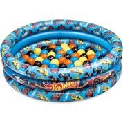 Piscina Inflável com 25 Bolinhas Hot Wheels - Fun