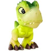 Jurassic World - Dinossauro Baby Dinos - T-Rex Verde com Mecanismo - Pupee