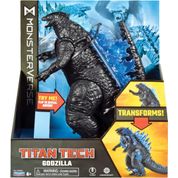 Godzilla Monsterverse Transformação Tech - Godzilla 20cm - Sunny