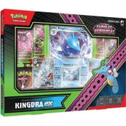 Pokemon Box - Coleção Ilustração Especial Kingdra Ex - Escarlate e Violeta 6.5 - Fábulas Nebulosas