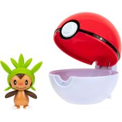 Pokemon - Clipe Pokebola - Chespin + Pokebola - Sunny