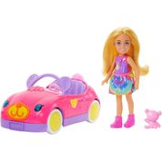 Barbie - Boneca Chelsea e Carro do Urso Hxn05