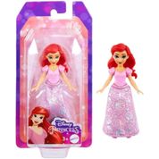 Boneca Princesas Disney - Ariel Mini - Saia Glitter Hlw77