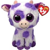 Beanie Boos - Ethel Vaca Branca e Roxa