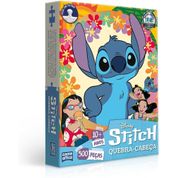 Quebra-Cabeça 500 Peças - Stitch e Lilo - Toyster