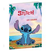 Livro Stitch - Ler e Colorir - Culturama