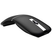 Mouse Ergonômico sem Fio Bluetooth Dobrável Rotativo 360 e Silencioso, WFB F6, Preto