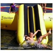 Acessório de trampolim aquático, ISLAND HOPPER PVCSLIDE, Amarelo