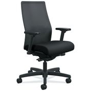 Cadeira de Escritório Ergonômica Giratória com Apoio de Braços e Suporte Lombar Ajustável, I2M2AMLC10TK, HON I2M2...