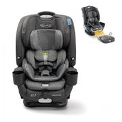 Cadeira de Bebê para Carro 5 em 1 com 10 Posições Ajustáveis, Graco 4Ever DLX Cinza Harrison