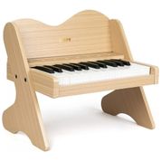 Piano de Madeira Inafntil com 25 Teclas com Controle Digital e Musicas Integradas, ZIPPY, Bege