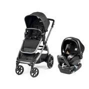 Carrinho de Bebê Travel System com Load Leg Pode ser Ajustado em 10 Posições, Peg Perego Ypsi, Preto