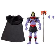 Boneco de Ação Horde Skeletor Colecionável com 30 Articulações, Capa e Troca de Mãos, Masters of the Universe