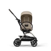 Carrinho de Bebê com Assento Giratório 360º e Compatível com Assentos de Carro, CYBEX Eezy S Twist +2 V2, Bege