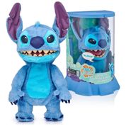 Pelúcia Stitch Interativa e Realista com 100 Combinações de Ação e Som, Sensor de Toque no Nariz e Muito Mais, Wow Stuff