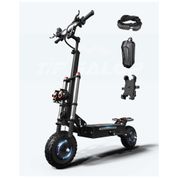 Scooter Elétrica para Adultos até 250 kg, Velocidade Máxima de 80 km/h e Alcance de 109 km com Pneus Off-Road e Assento Removível, 6000W, Tifgalop