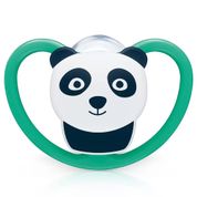 Chupeta NUK Space Silicone Panda Boy 18M+ PA7333-3G