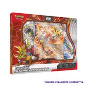 Box Pokémon Destino Paradoxais Fogo Corrosão Ex