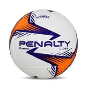 Bola Campo Penalty Líder XXIV Branca e Laranja