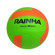 Bola Rainha Beach Vôlei Oficial - Verde e Laranja